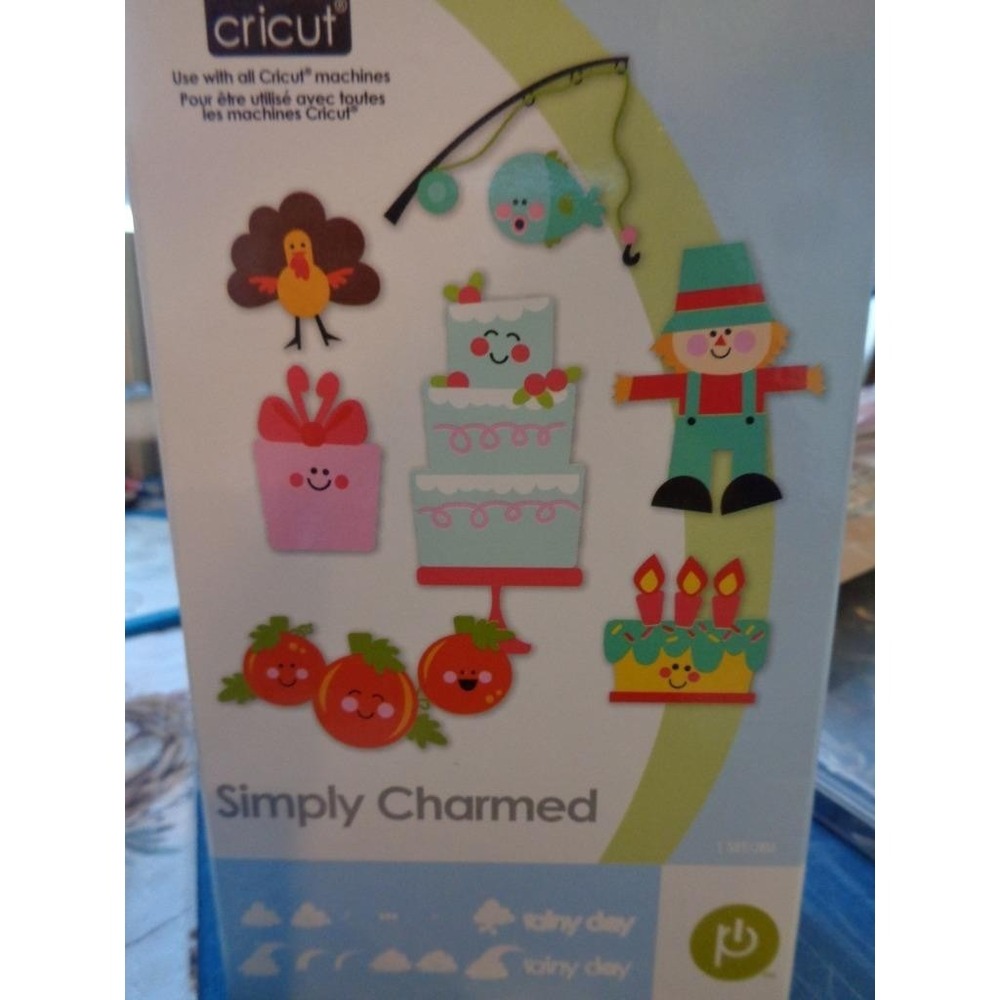 Cricut Die Cut Cartridge SIMPLY CHARMED Scrapbooking